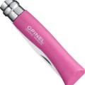 Нож складной Opinel MyFirstOpinel 07, закруглённый клинок, граб, фуксия