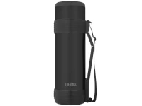 Термос для напитков THERMOS NCD-1000 BK 1.0L, складная ручка, чёрный