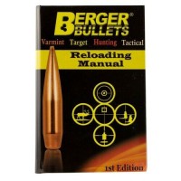 Книга Berger Bullets Reloading 1St Edition мягкая обложка