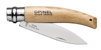 Нож складной Opinel Garden 08, садовый, нержавеющая сталь, бук