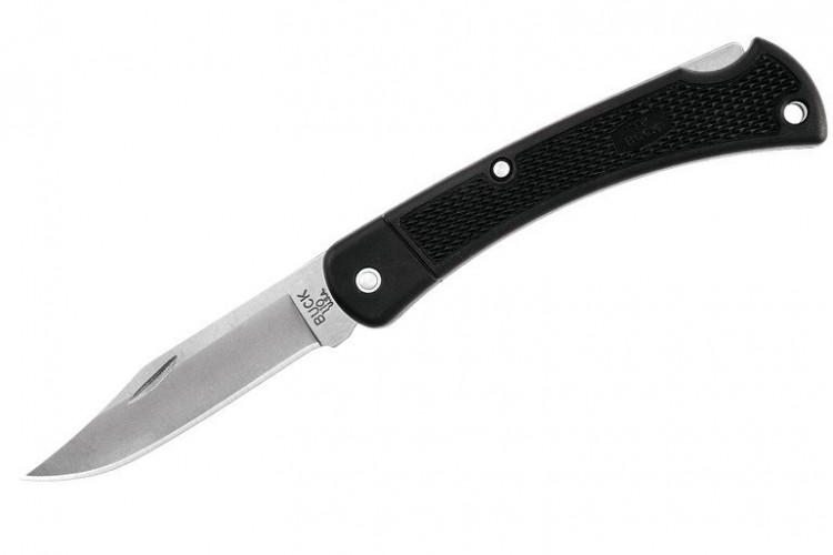 Нож складной Buck 110 Folding Hunter черный cat.11553