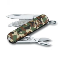 Нож складной victorinox classic 58мм 7 функций камуфляж