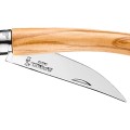 Нож складной Opinel Olive Effile 08 New, филейный, нержавеющая сталь, олива