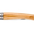 Нож складной Opinel Olive Effile 08 New, филейный, нержавеющая сталь, олива