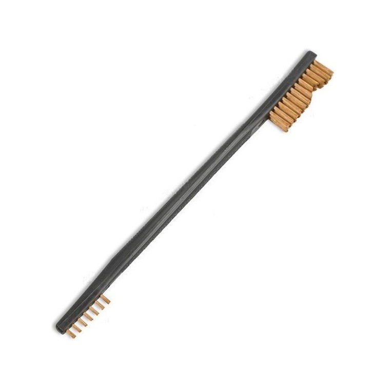 Щетка BoreTech двухсторонняя для чистки оружия, бронза