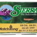 Пуля Sierra Matcking HPBT 338cal/300gr. 500шт.