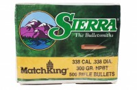 Пуля Sierra Matcking HPBT 338cal/300gr. 500шт.