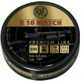Пульки RWS R10 Match винтовочные кал. 4,49 мм 0,53 г.