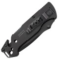 Нож складной SOG Escape Black, сталь 7Cr17MoV, рукоять алюминий, блистер
