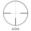 Оптический прицел Nikko Stirling Metor 3-12x56 сетка 4 Dot