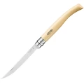 Нож складной Opinel Beech Effile 12 New, филейный, нержавеющая сталь, бук