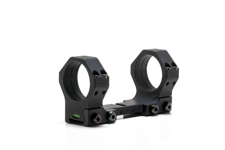 Тактический моноблочный кронштейн Tier One LS 0 Mil средние кольца D40мм 