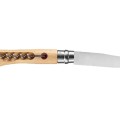 Нож складной Opinel Corkscrew 10 New, со штопором, нержавеющая сталь, бук