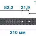 Планка Picatinny Contessa на Tikka T3 удлиненная