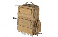 Тактический рюкзак UTG DARK EARTH 43х30х16 см