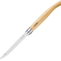 Нож складной Opinel Beech Effile 15 New, филейный, нержавеющая сталь, бук
