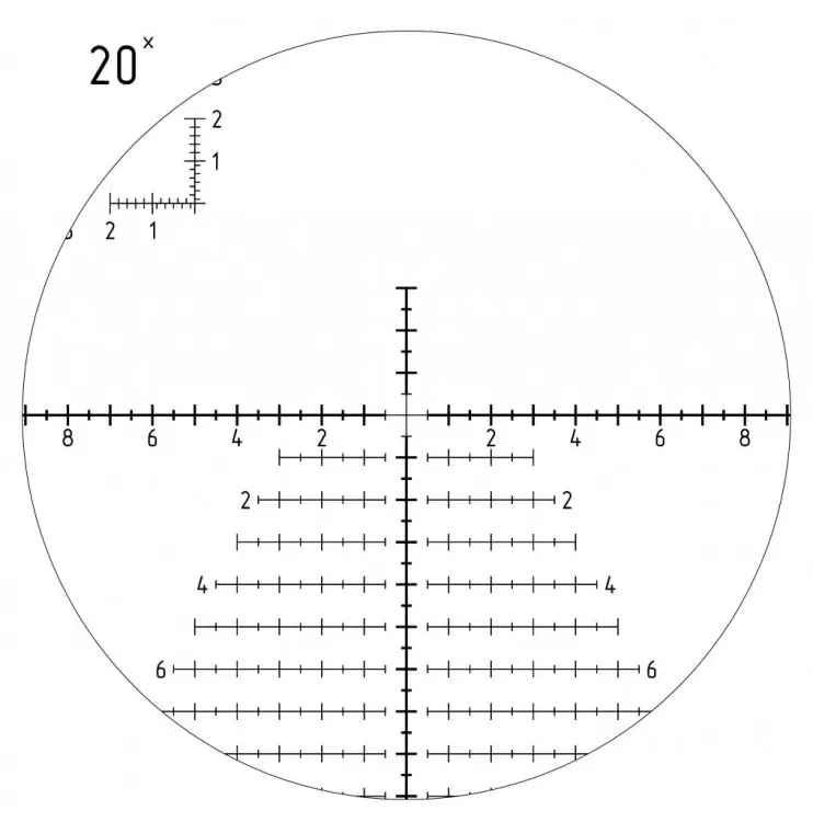 Оптический прицел Dedal DHF 5-20x56