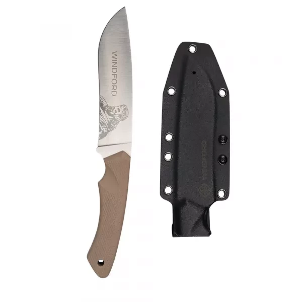 Охотничий нож Windford Аякс сталь N690 cryo, тан