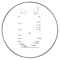 Бинокль Sturman 10x50 с сеткой зелёный