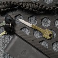 Брелок SOG ключ-нож цвет стальной матовый