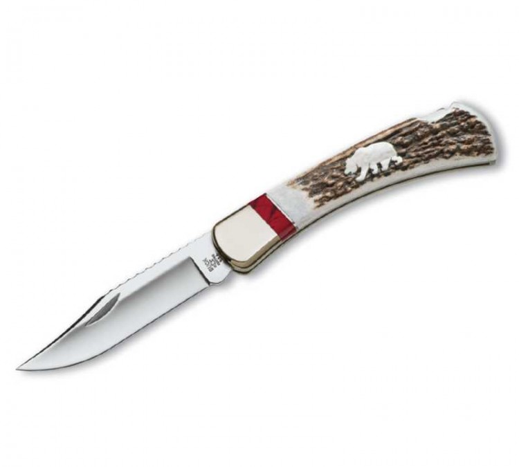 Нож складной Buck WBS Grizzly Bear Squire cat.7353
