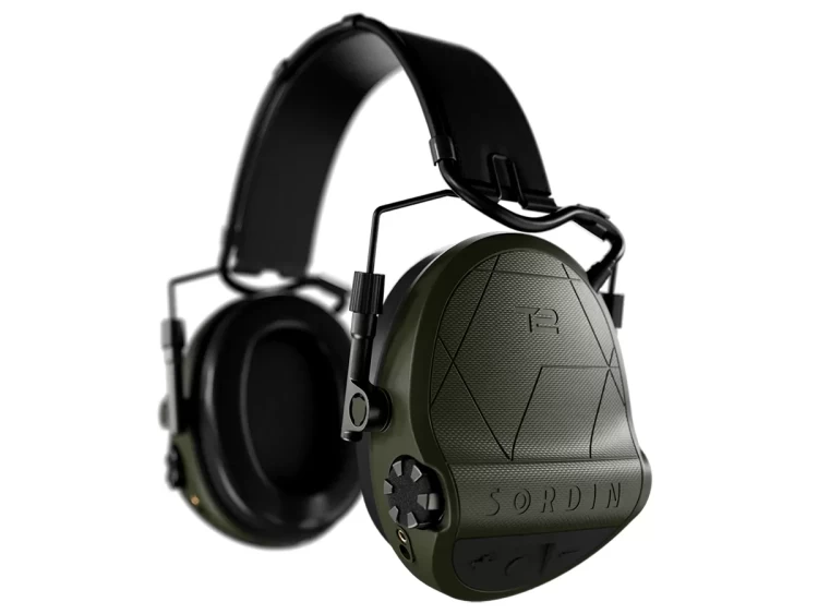 Наушники активные MSA Sordin Supreme T2 Headband Green, кожа/зелёные