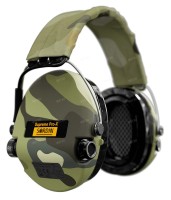 Активные наушники Sordin MSA Supreme PRO-X LED Camo, оголовье - camo, корпус - camo