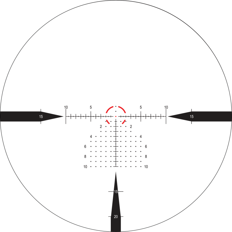 Оптический прицел Nightforce NX8 1-8x24 F1