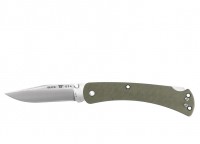 Нож складной Buck Slim Hunter Pro зелёный cat.12105