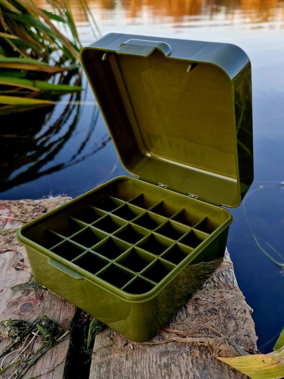 Коробка RHT Ammo Box 25 патронов 12 калибр, зеленый