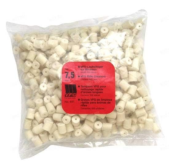 Тампон фетровый VFG Standart для оружия кал. 7.5 мм (500 шт)
