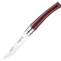Нож складной Opinel Slim Padouk Effile 08 New, филейный, нерж. сталь, падук