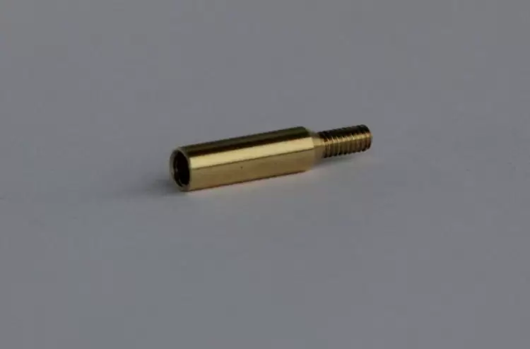 Переходник ЧИСТОGUN - латунь, папа/мама 5/40 на 8/32