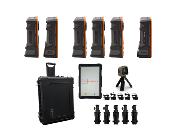 Комплект камер Longshot LR-3 +3+EA+Tablet+Garmin – для 4 мишеней, дистанция до 2 миль. Один большой кейс (арт. TV-COMP5-EA-CH)