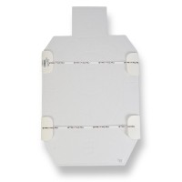 Мишень метрическая(IDPA) картон (10шт)  Strixtac