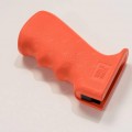 Рукоятка пистолетная анатомическая PUF GUN, для Сайга-9, Сайга-МК, ВПО-136, AK, AKM (оранжевая)