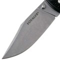 Нож складной Cold Steel Voyager Clip Large Plain AUS10A Griv-Ex