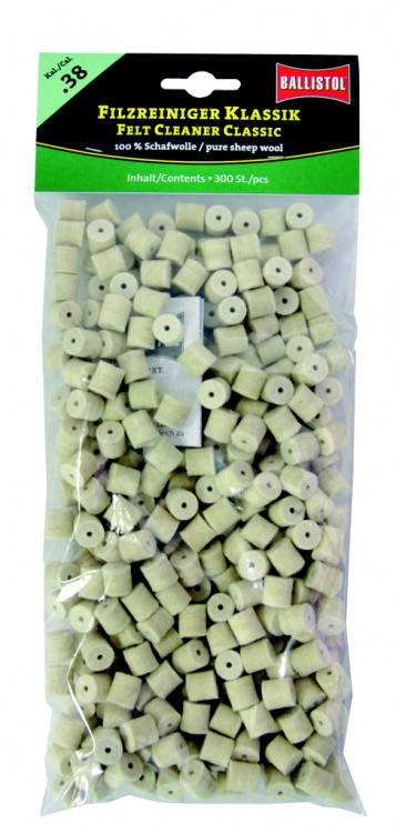 Тампон Ballistol фетровый кал. .32, 300 штук
