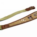 Погонный ремень Riserva олень, кабан, косуля (кожа, лён)