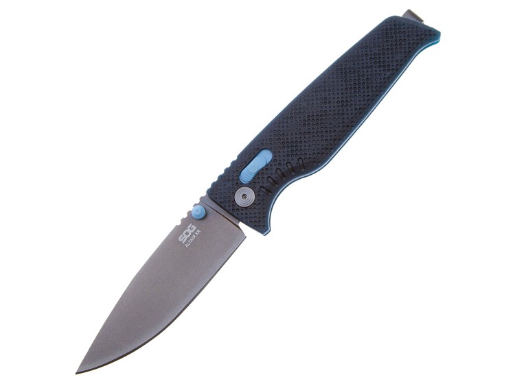 Нож складной SOG Altair XR Squid Ink, сталь Cryo 154CM, рукоять GRN