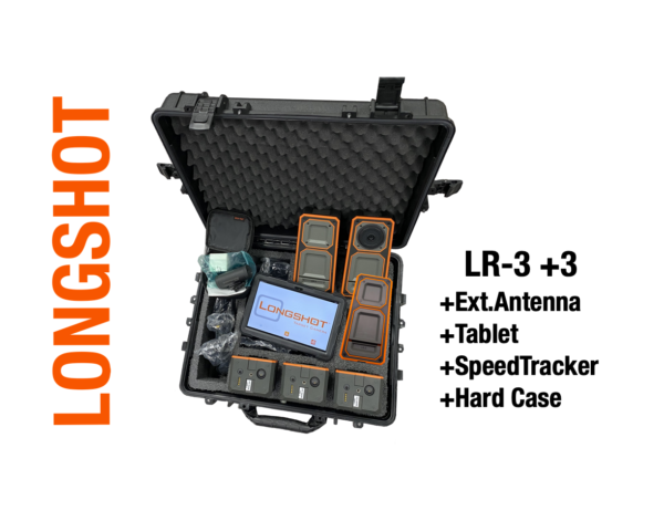 Комплект камер Longshot LR-3 +3+EA +Speedtracker +Tablet – для 4-х мишеней +Хронограф MACH4 +Планшет +доп.Антенна, дистанция до 2-х миль