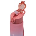 Бутылка для воды Theropod TP-82 1.035L, поликарбонат, цвет розово-синий