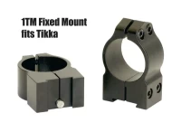 Крепления Warne Tikka для прицелов 1" 25,4 мм High (2TM)