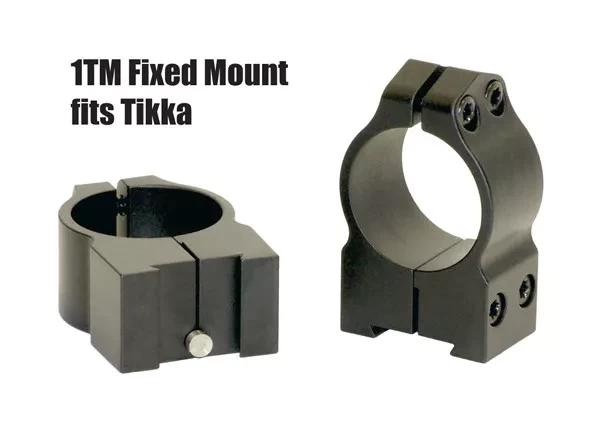 Крепления Warne Tikka для прицелов 1" 25,4 мм High (2TM)