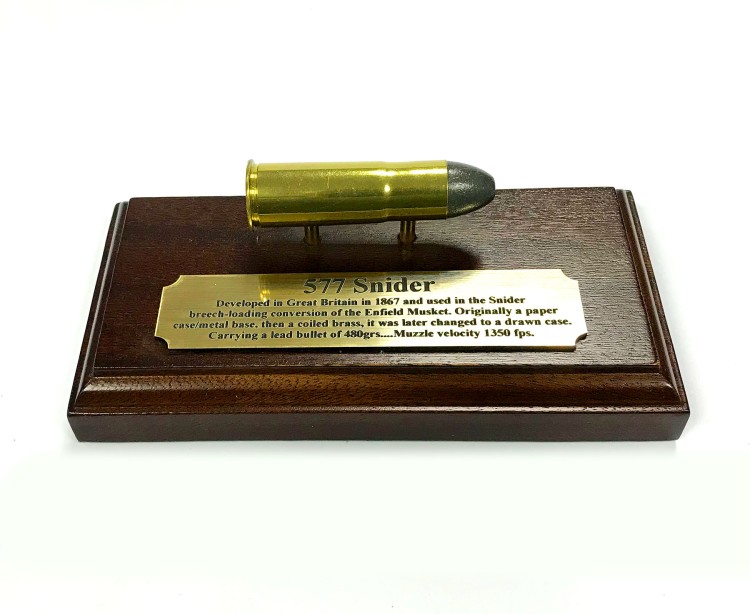 Патрон на подставке ТМВ Designs 577 Snider Махагон