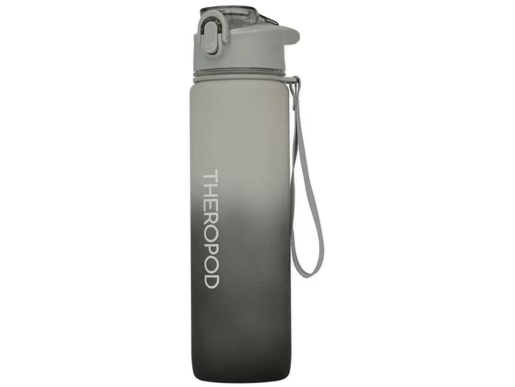 Бутылка для воды Theropod TP-82 1.035L, поликарбонат, цвет серый