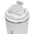 Термокружка Theropod TP-8768 0.45L, герметичная крышка, цвет белый