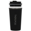 Термокружка Theropod TP-8768 0.45L, герметичная крышка, цвет чёрный