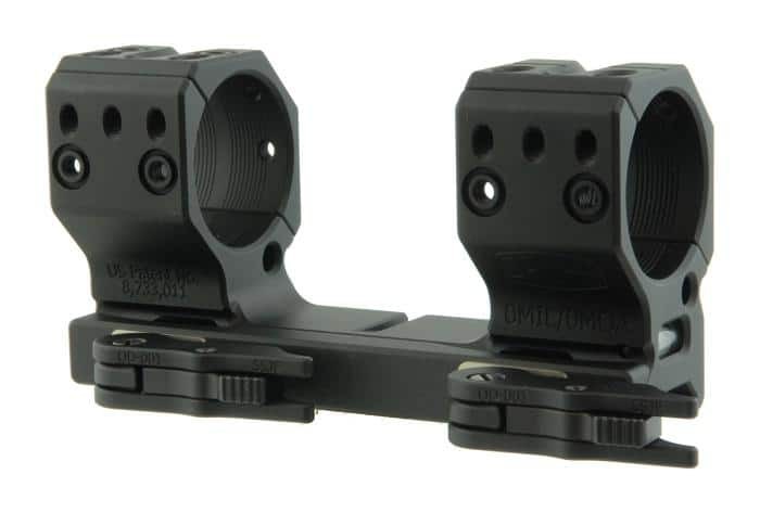 Тактический быстросъемный кронштейн Spuhr D30мм для установки на Picatinny, H38мм, наклон 6MIL/20.6MOA