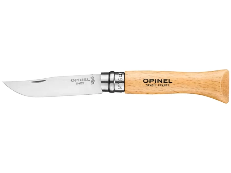 Нож складной Opinel Tradition 07, нержавеющая сталь, бук